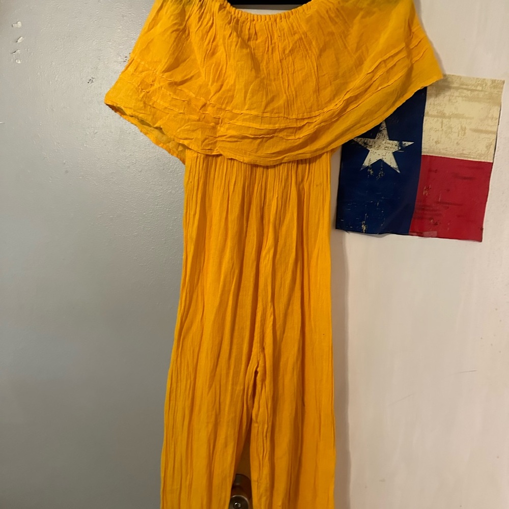 Vibrant Orange Jumpsuit